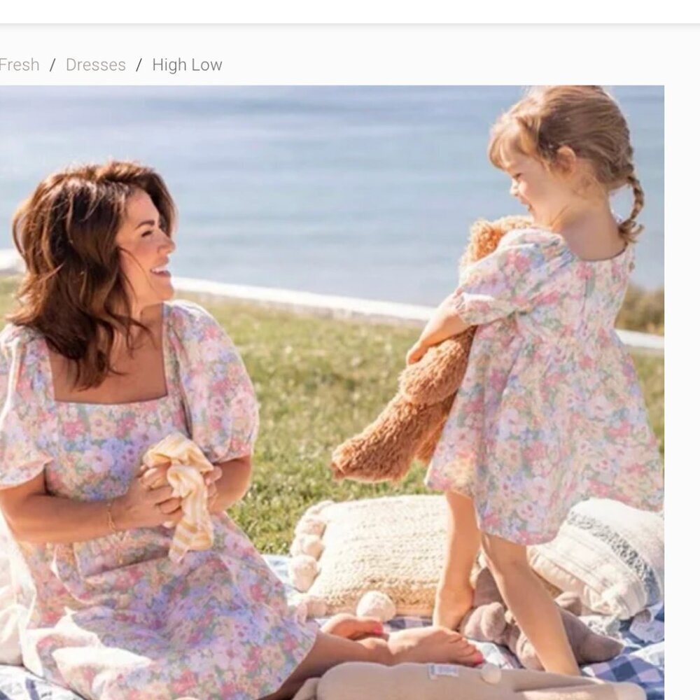 Jillian Harris x Joe Fresh Floral Dress   Girl